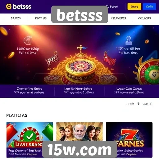 Análise das funcionalidades do site de jogos betsss