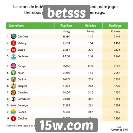 Tendências de popularidade dos jogos no Betsss